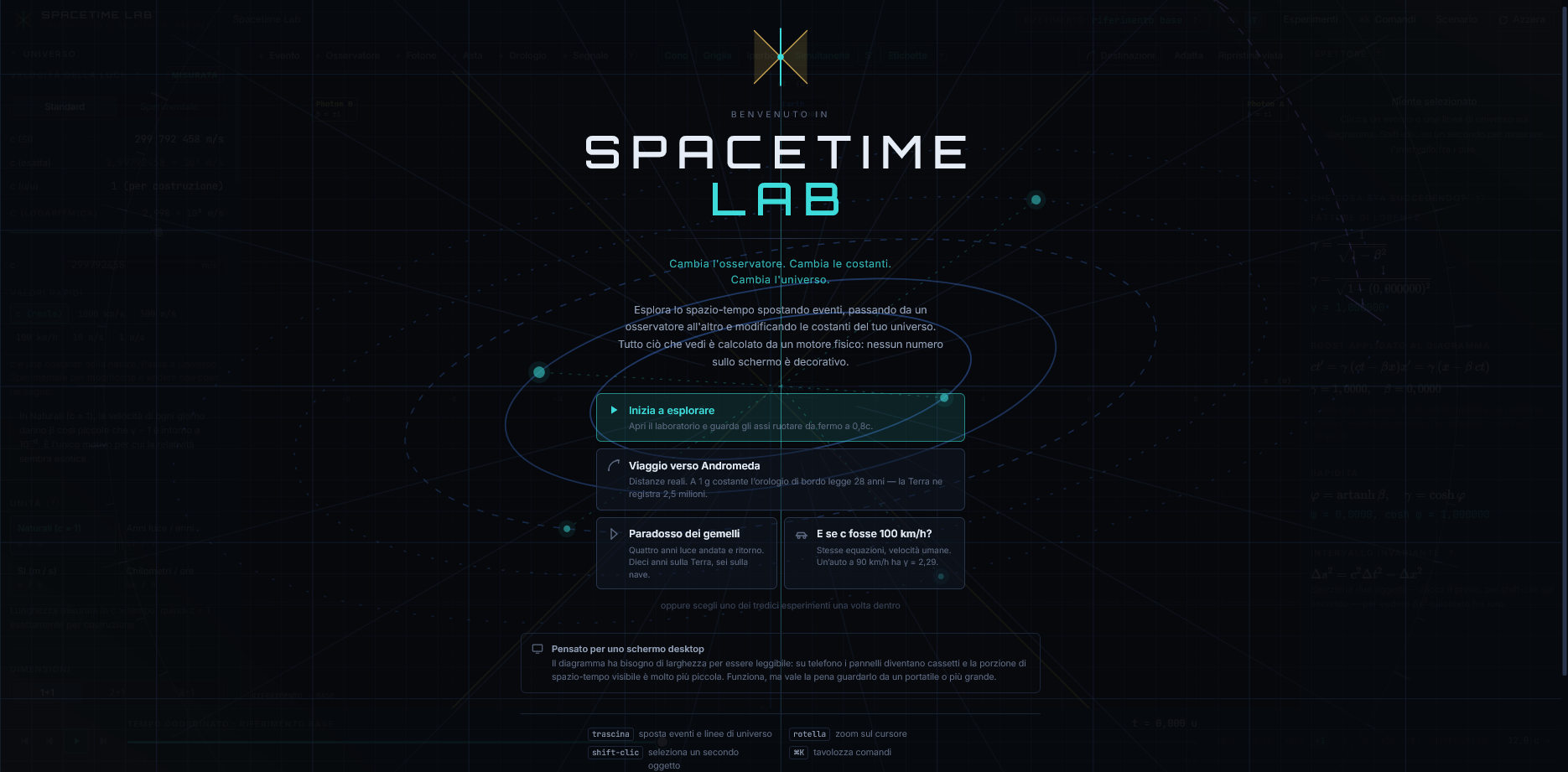 Spacetime Lab